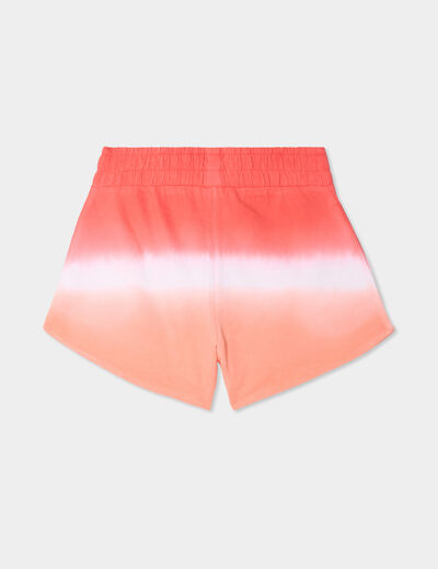 Short taille élastiquée coton Vaiana multicolore fille