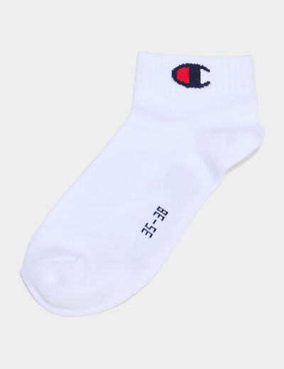 Lot 3 paires socquettes Champion rose femme