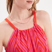 Débardeur asymétrique Mosquitos rose fushia femme