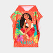 Cape de bain Vaiana orange clair fille