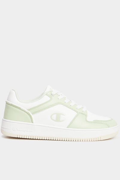 Baskets &agrave; lacets RD18 2.0 Low Champion vert menthe femme