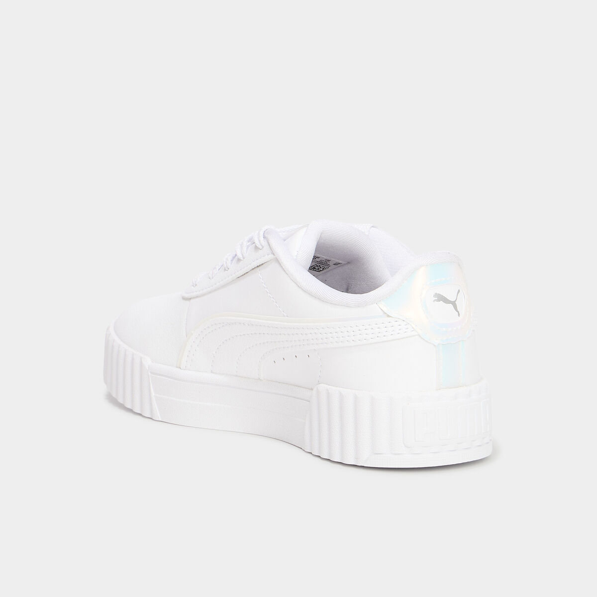 Tennis basses &agrave; lacets Puma mauve fille