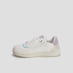 Tennis zippées Lulu Castagnette blanc fille