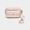 Sac pochette avec poche &agrave; rabat couleur or femme