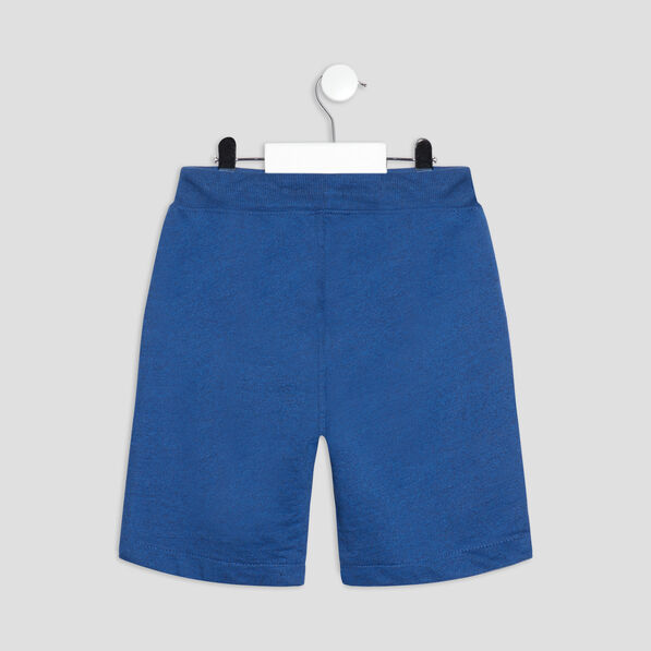 short jogging droit liberto bleu garcon Short jogging droit Liberto bleu garçon