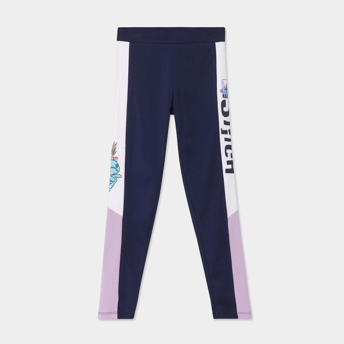 Legging coton Stitch multicolore fille