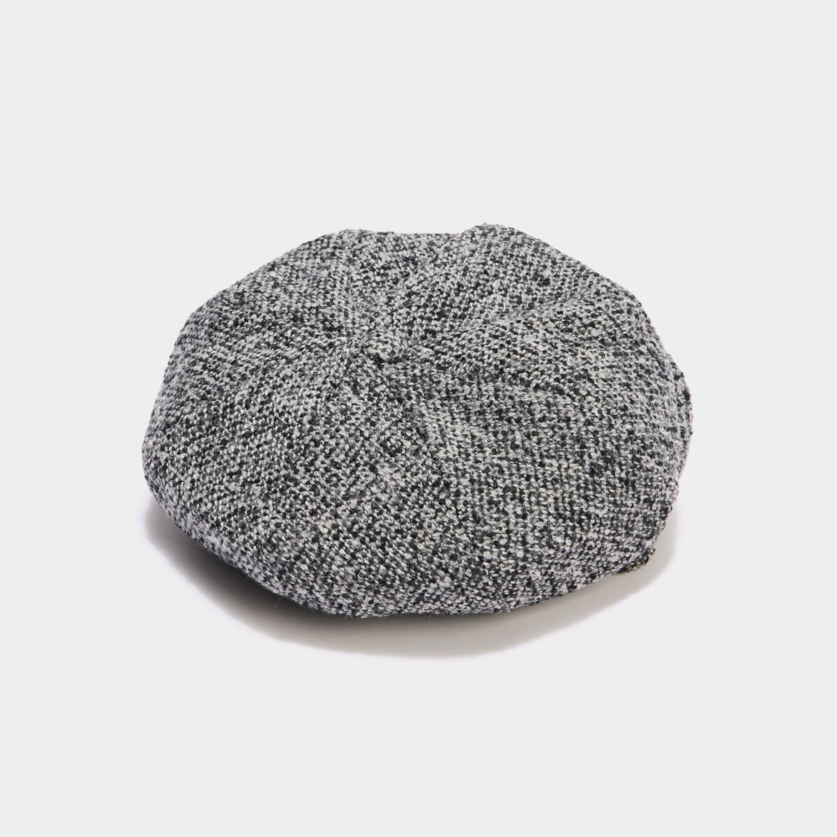 Casquette gavroche gris fonc&eacute; femme