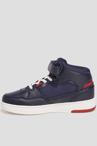 Baskets montantes Levi's bleu marine garçon