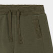 Pantalon de jogging molletonn&eacute; vert kaki b&eacute;b&eacute; gar&ccedil;on