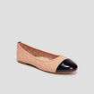Ballerines matelassées sable femme