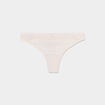 String en dentelle rose poudrée femme