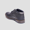 Bottines &agrave; lacets noir homme