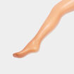 Collant effet satin 15D DIM Sublim beige femme