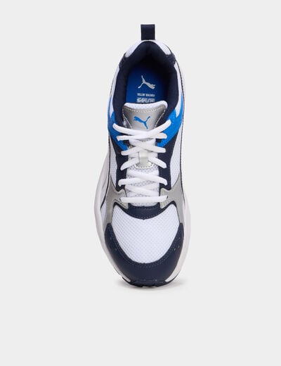 Baskets running &agrave; lacets Puma bleu electrique gar&ccedil;on