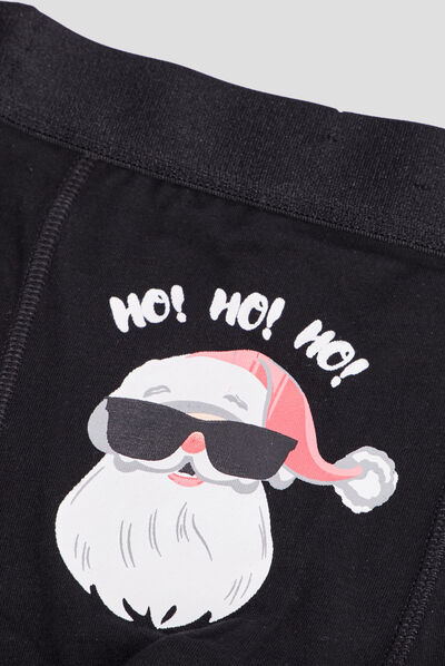 Boxer de Noël noir homme