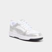 Baskets Rebound V6 Puma gris argent femme