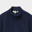 Gilet polaire zipp&eacute; manches longues bleu marine mixte