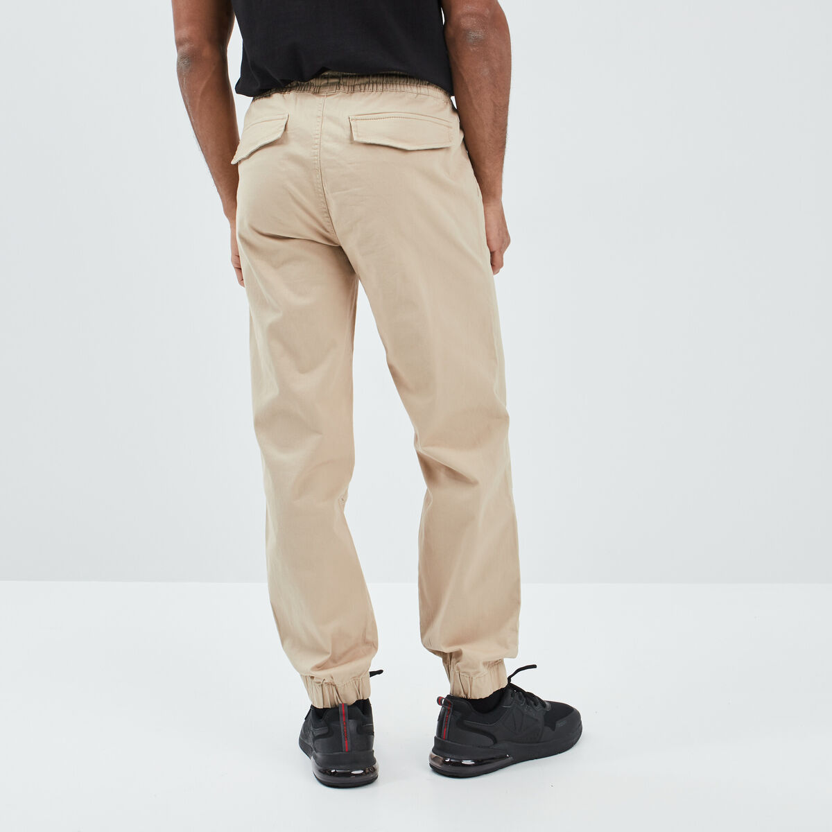 Pantalon jogpant sable homme