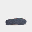 Baskets running à lacets marron homme