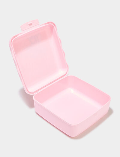Ensemble lunch box et gourde Stitch rose mixte