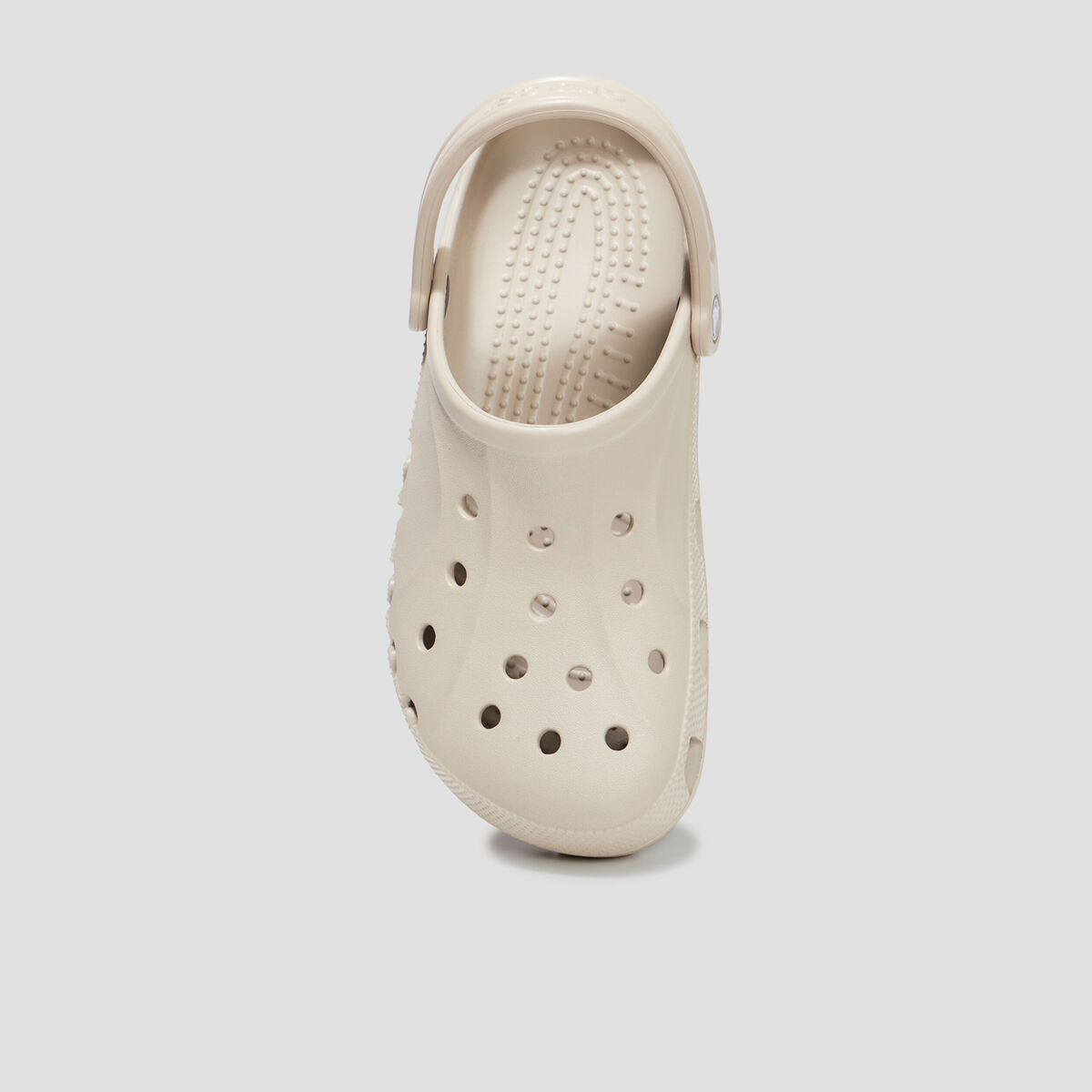 Sabots &agrave; bride ajour&eacute; Crocs sable femme