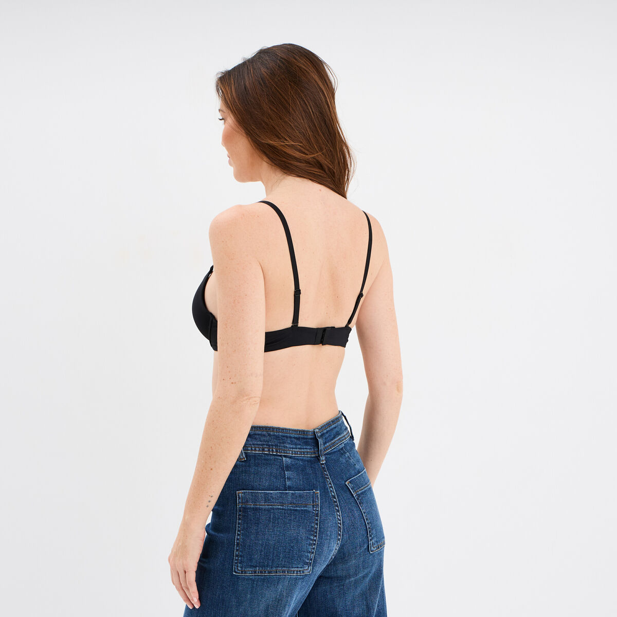 Soutien-gorge maxi push-up noir femme