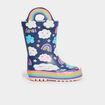 Bottes de pluie multicolore b&eacute;b&eacute; fille