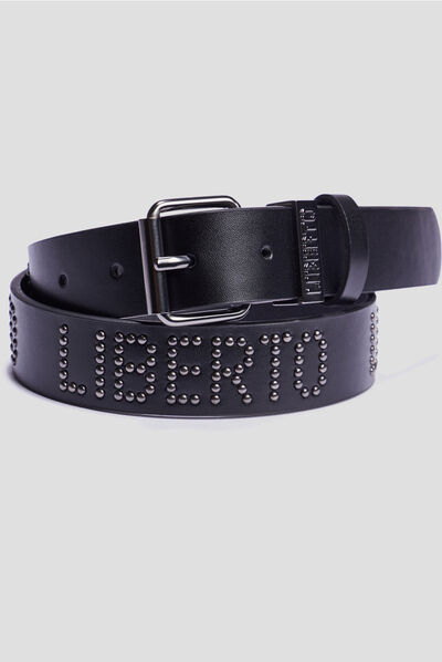 Ceinture cloutée Liberto noir garçon