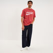 T-shirt manches courtes coton Coca-Cola rouge homme