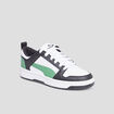 Tennis basse à lacets Puma Rebound vert garçon