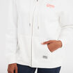 Sweat zippé à capuche Creeks Original blanc femme