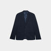 Veste de costume droite ajust&eacute;e bleu marine homme