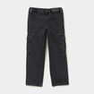 Jeans cargo 6 poches coton denim noir gar&ccedil;on