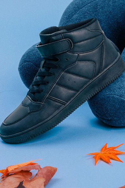 Baskets montantes Creeks Ktempete noir gar&ccedil;on