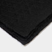 &Eacute;charpe tricot&eacute;e rectangulaire noir femme