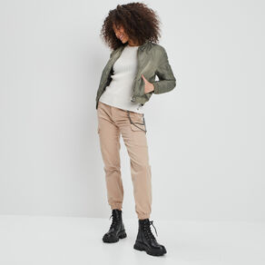 blouson bombers vert kaki femme Blouson bombers vert kaki femme