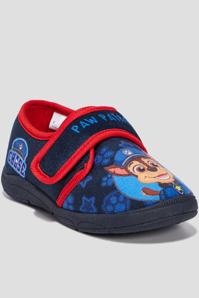 Chaussons Paw Patrol bleu garçon