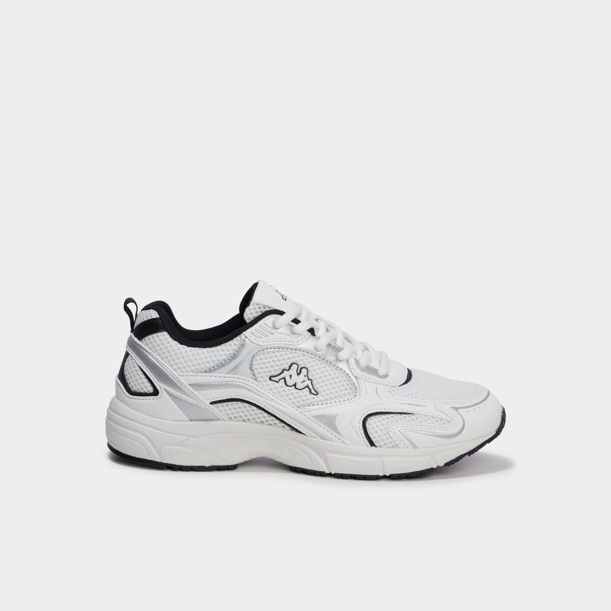Baskets running m&eacute;moire de forme Kappa noir femme