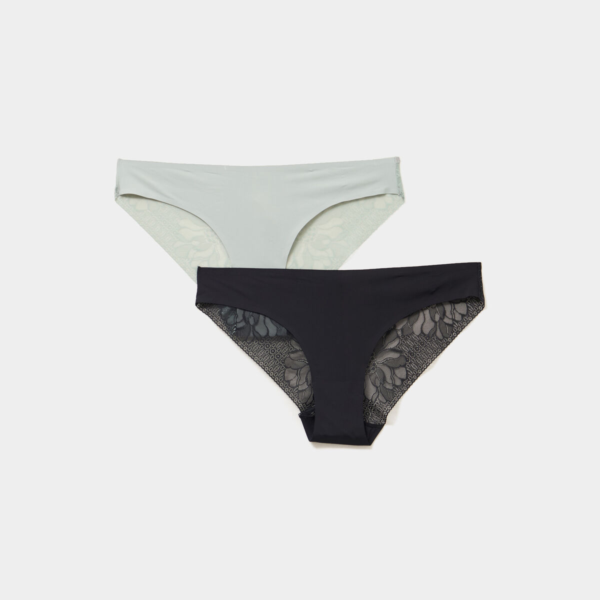Lot 2 culottes vert clair femme