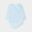 Lot 3 bodies coton manches longues blanc bébé