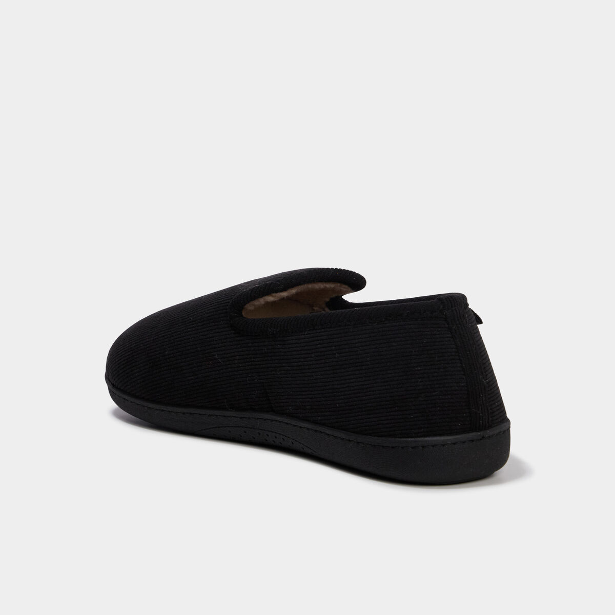 Chaussons fourr&eacute;s Isotoner taupe homme