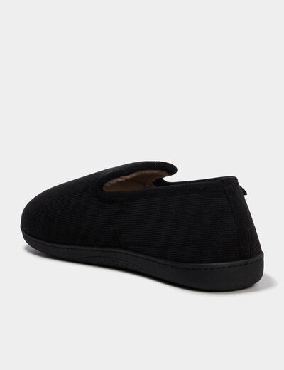 Chaussons fourr&eacute;s Isotoner taupe homme