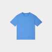 T-shirt oversize 1 poche manches courtes bleu lavande garçon