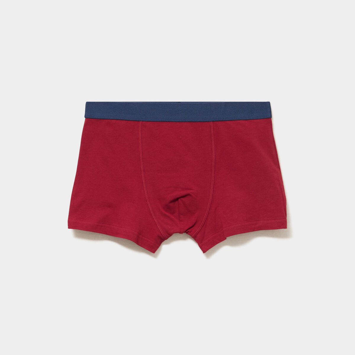 Lot 3 boxers coton majoritaire bordeaux homme