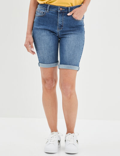 Berduma à ourlets denim stone femme