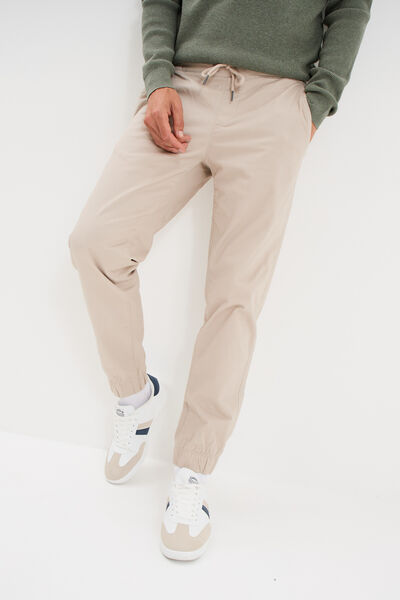 Pantalon jogpant gris clair homme