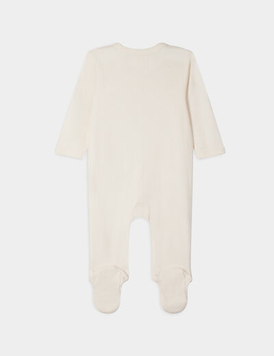 Pyjama Kimbaloo blanc bébé
