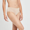 Culotte couture invisible taille haute sable femme