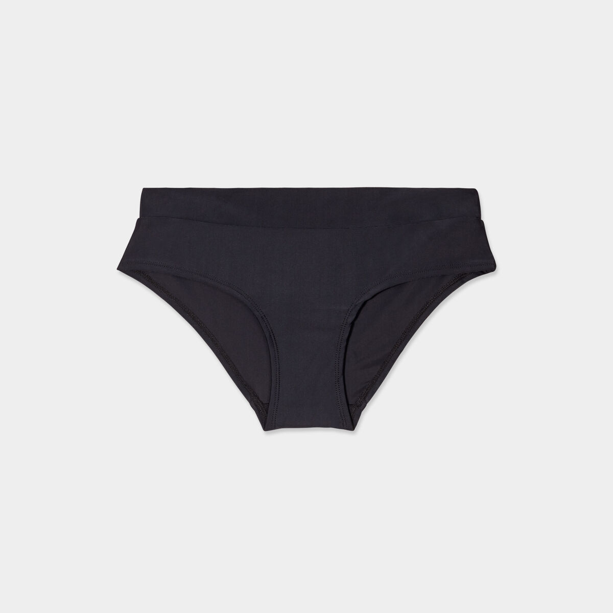 Bas de maillot de bain shorty noir femme