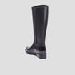 Bottes de pluie cavalières Mosquitos noir femme